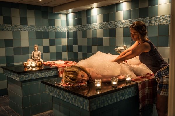 Hamam in Spa, sauna and wellness centre in wellnesshotel Aparthotel Delden
