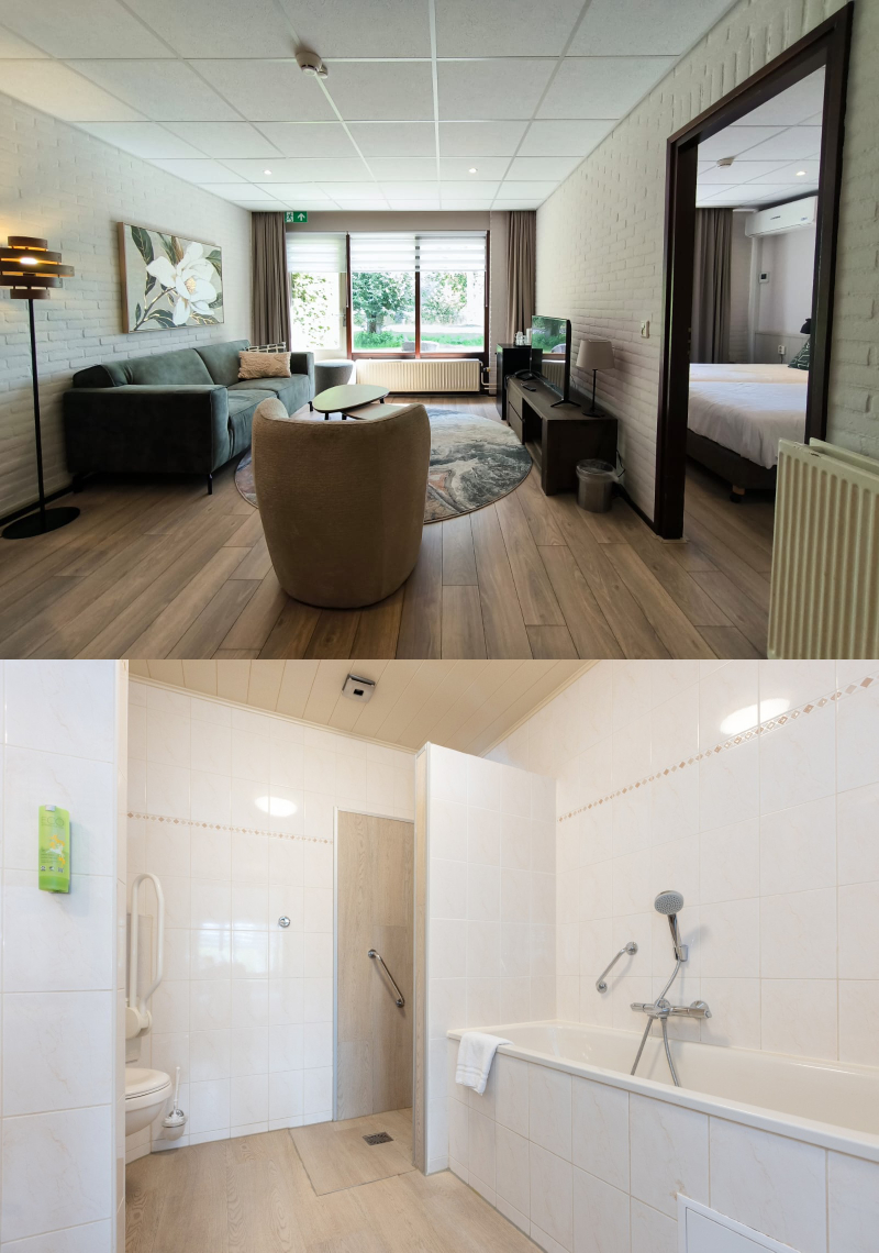 Suite in hotel aparthotel Delden, Hof van Twente