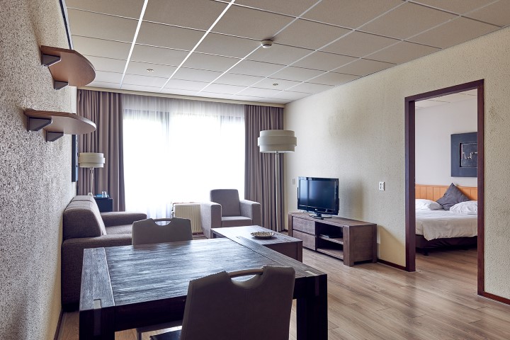 Hotelroom, suite or family room