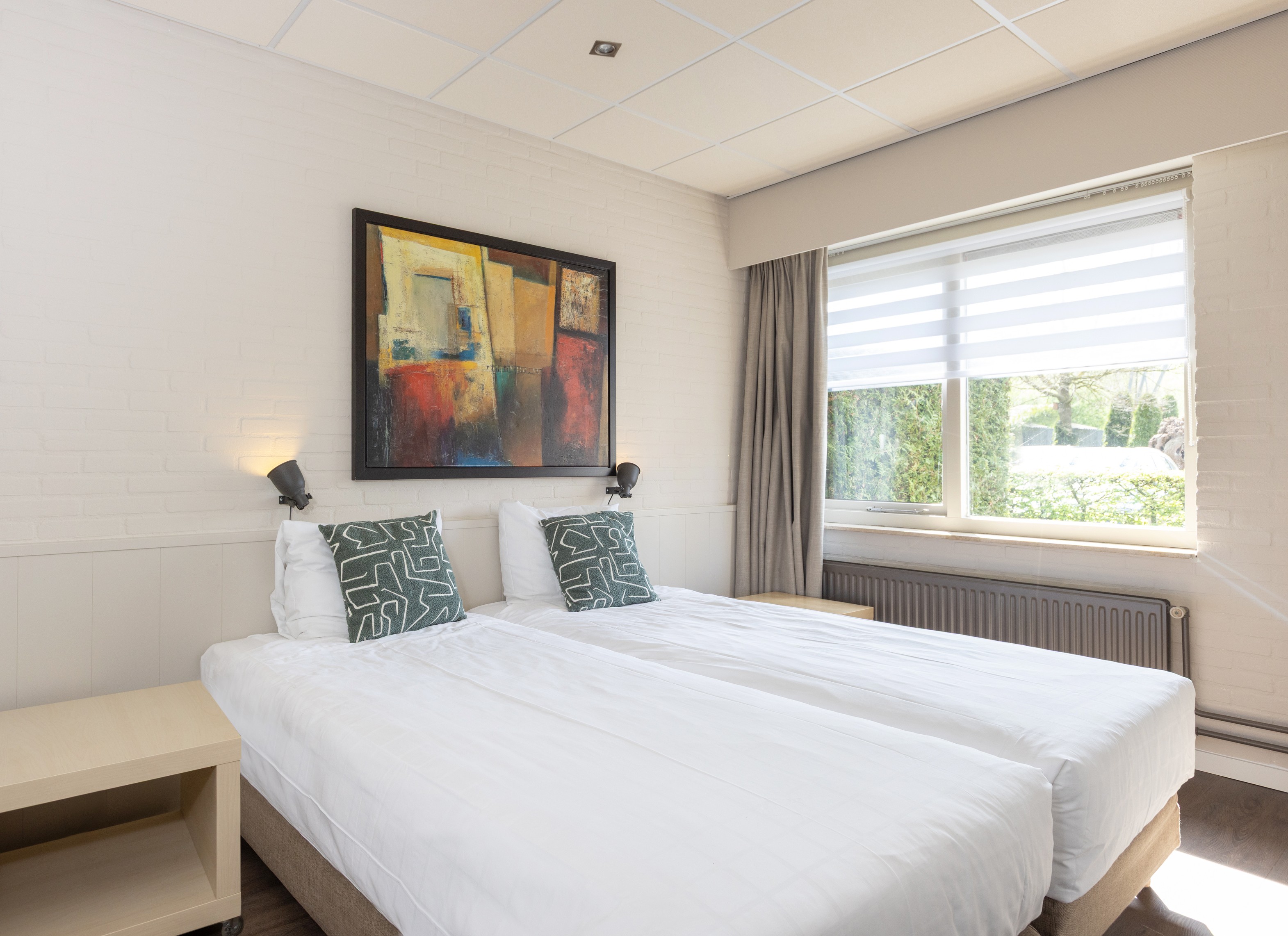 Hotelroom, suite or family room