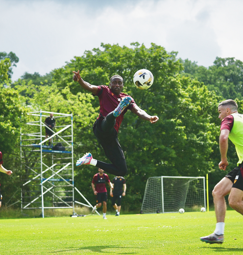 Football traing camp in AparthotelDelden, Twente, Holland, the Netherlands
